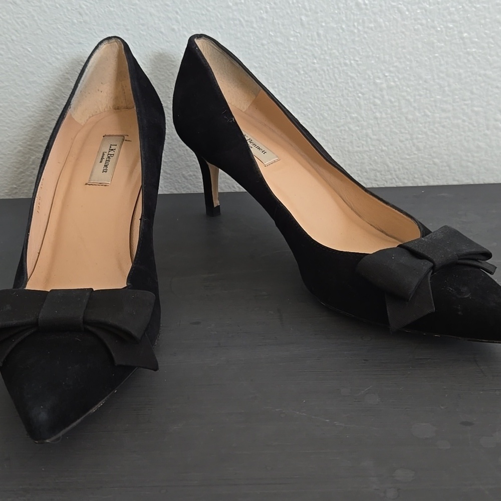 LK Bennet Bow Heels Size 40 1/2